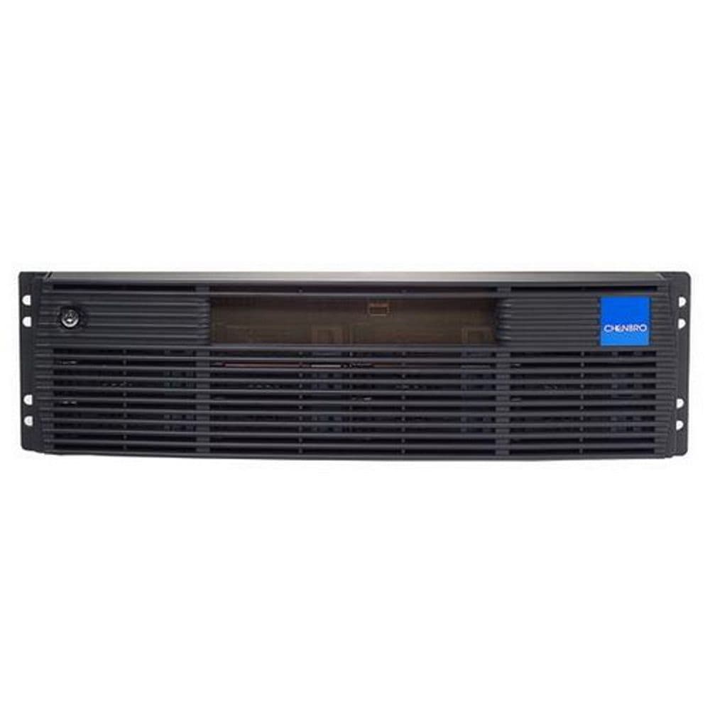 Комплектующие корпусов Chenbro Дверца BEZEL,STANDARD,3U,BLACK (88H331200-001)