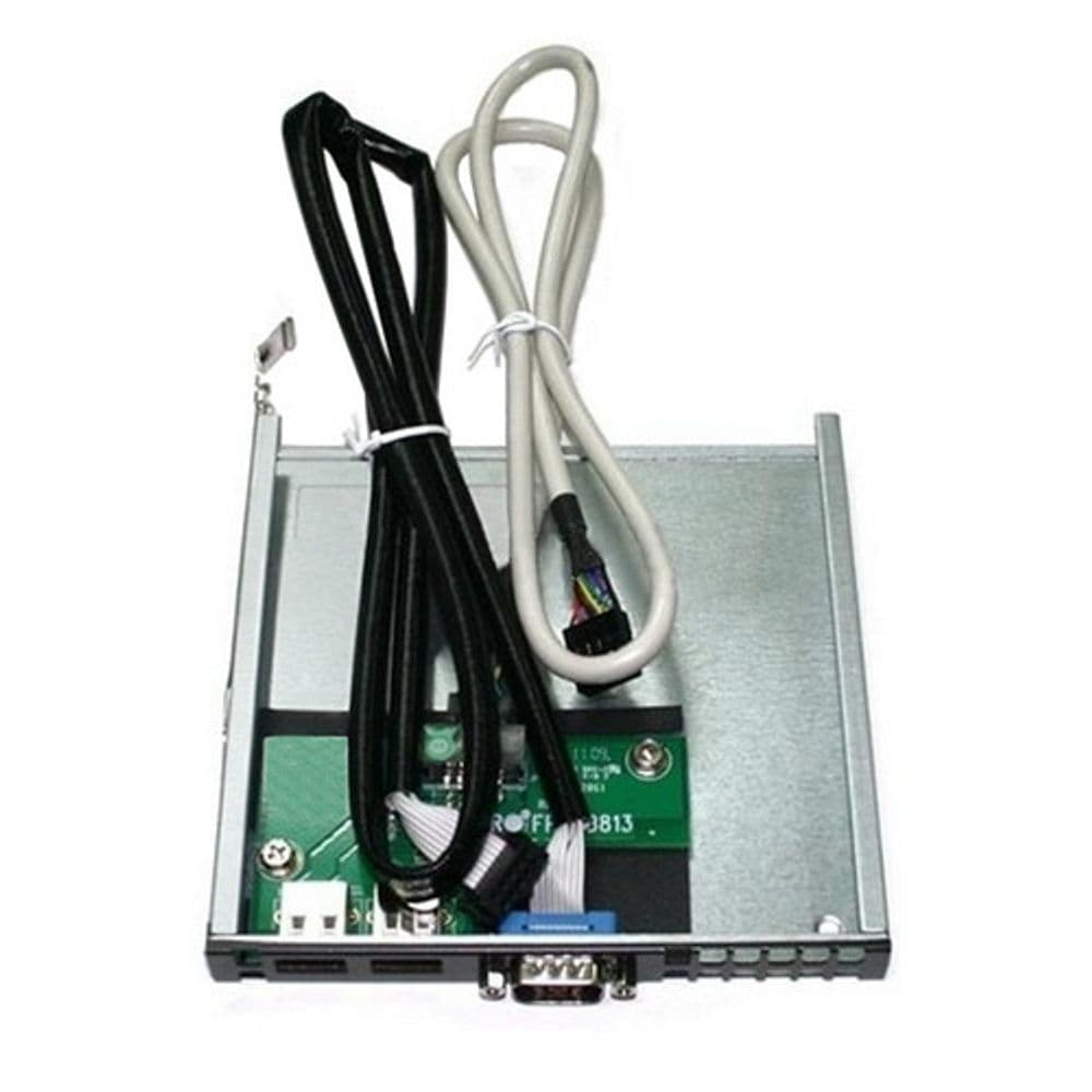 Комплектующие корпусов SuperMicro MCP-220-00007-01 Black USB/COM port tray for SC825, 836