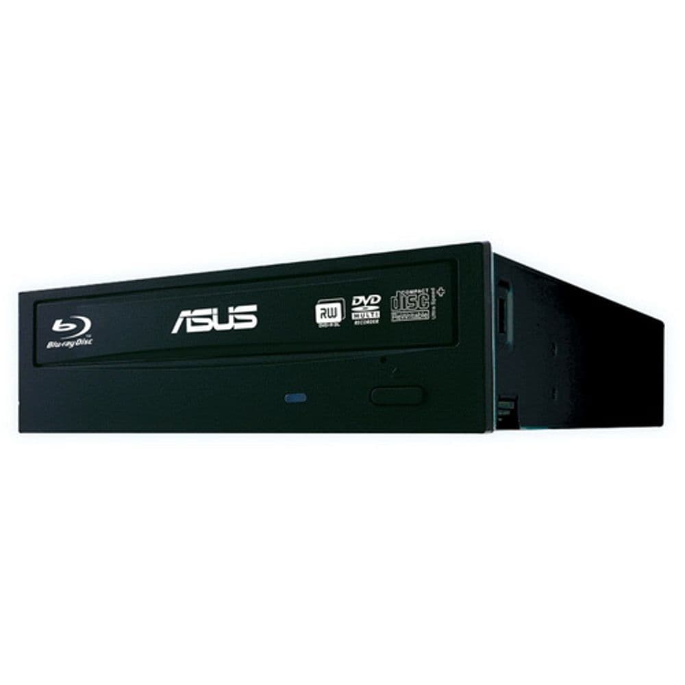 Blu Ray привод ASUS Blue Ray/DVD±R/RW BW-16D1HT/BLK/B/AS, SATA BLACK, BD-R 16x, BD-R DL 12x, DVD±R 16x, DVD+RW 8x, DVD-RW 6x, DVD±R DL 8x, DVD-RAM 5x, CD/R/RW 48/48/24, OEM