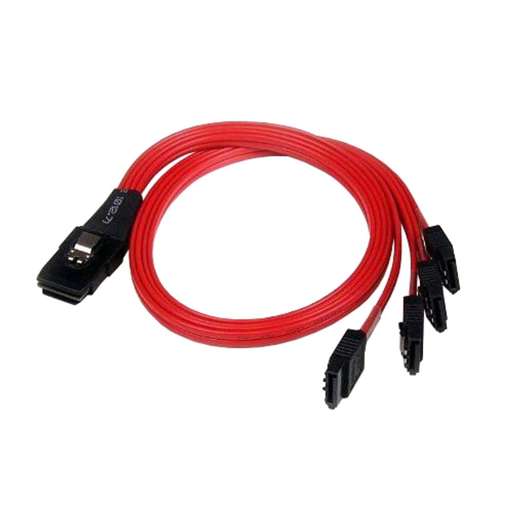 Кабель Chenbro 26H113215-010 Chenbro Кабель 4xSATA-to-MiniSAS SFF-8087 600mm