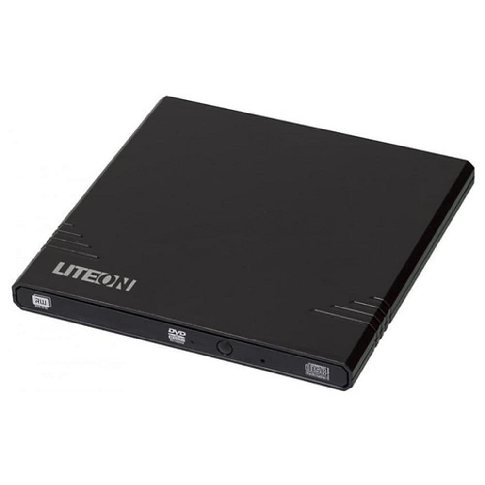 Привод DVD±RW USB LiteON LiteON DVD±RW DL External Slim ODD eBAU108-11 (DN-8A6JH-L11-B) USB 2.0, DVD±R 8x, DVD±RW 8/6x, eBAU108-11 (DN-8A6JH-L11-B) DVD±R DL 6x, DVD-RAM 5x, CD-RW 24x, CD-R 24x, DVD-ROM 8x, CD 24x, M-DISC, Link2TV, Black, Retail