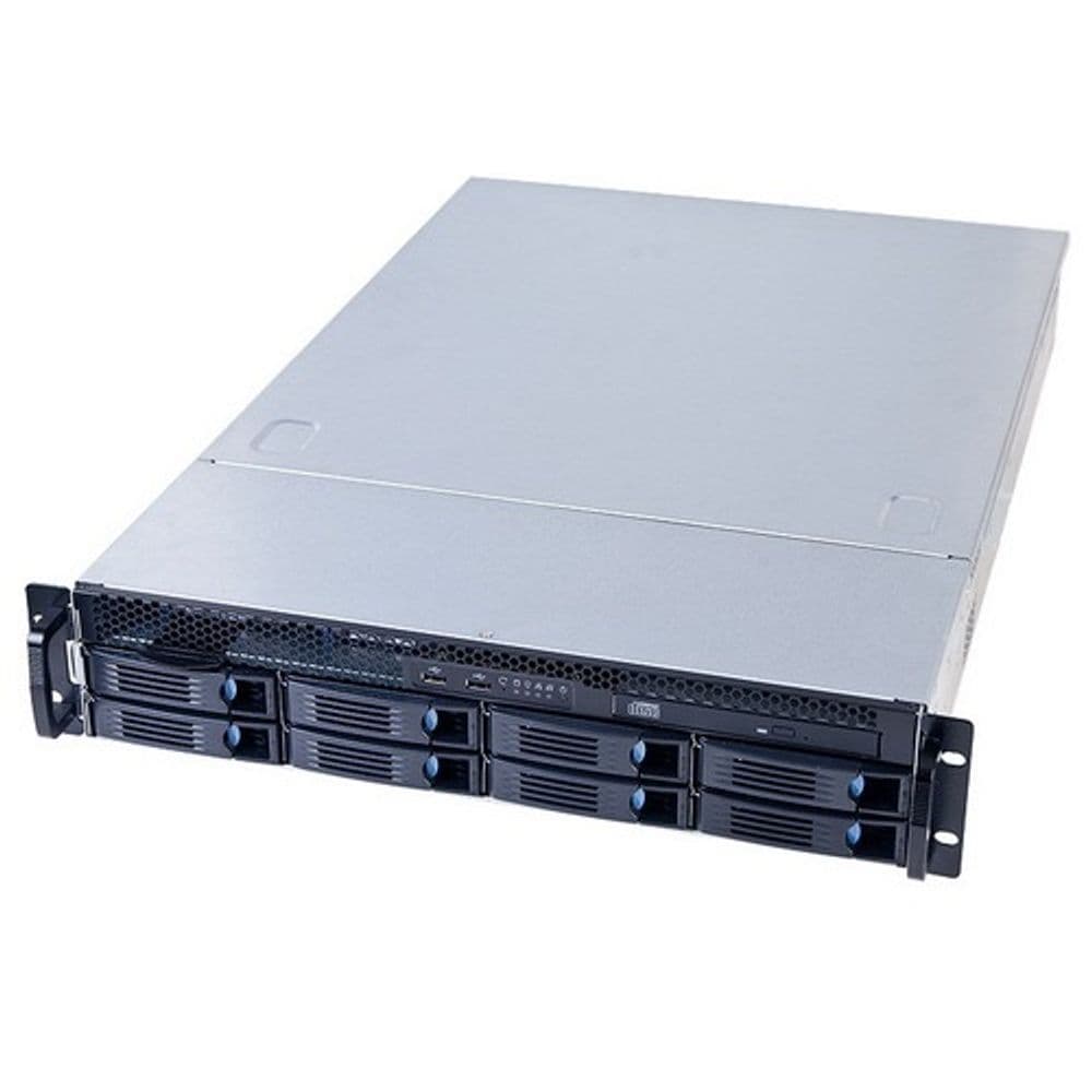 Корпус Chenbro RM23608T2-875LE 2U 8xHotSWAP HDD with 6G SAS/SATA BP, 3x 80mm FAN, 1 x Slim CD-ROM Adapter (SATA to SATA), RPSU (1+1) 875W GOLD, with Rails (RM23608H05*13599)