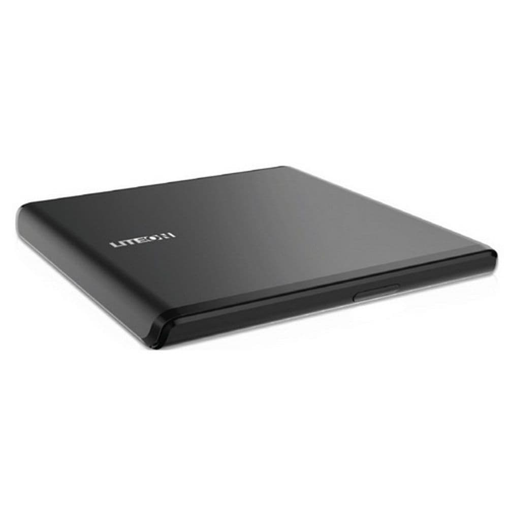 Привод DVD±RW USB LiteON LiteON DVD±RW DL External Slim ODD ES1-01 (DN-8A6NH-L01-B) USB 2.0, DVD±R 8x, DVD±RW 8/6x, DVD±R DL ES1-01 (DN-8A6NH-L01-B) 6x, DVD-RAM 5x, CD-RW 24x, CD-R 24x, DVD-ROM 8x, CD 24x, M-DISC, Link2TV, Black, Retail (ES1)