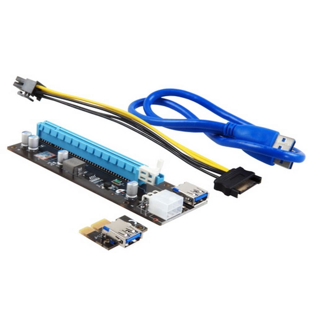 Адаптер ITZR RISER CARD MINING MAXI for GPU 250W+, OEM
