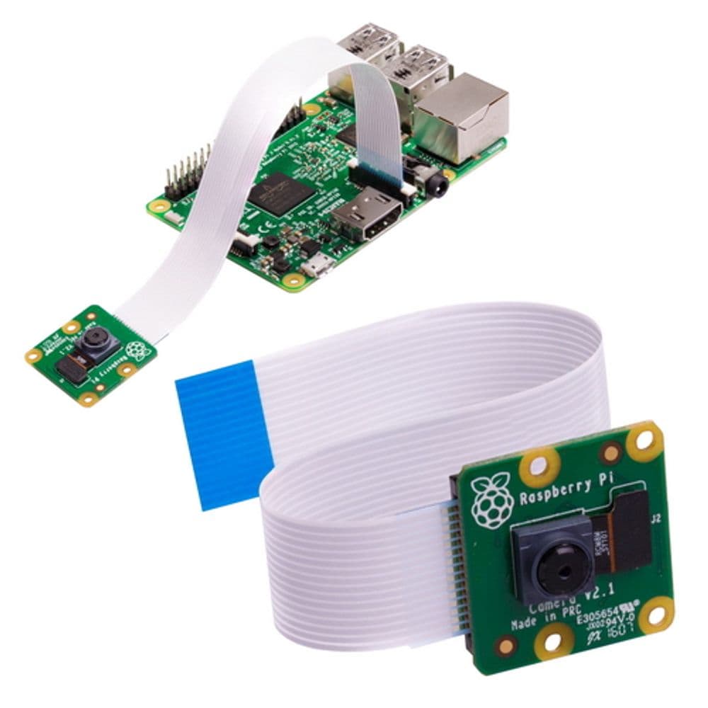 WEB камера Raspberry Pi Camera Module v2 Retail, Sony IMX219 8-megapixel sensor, Supports 1080p30, 720p60 and VGA90 video modes, Cable 15 cm, Compatible with Raspberry Pi 1, 2, and 3 (RASP2036)(913-2664)