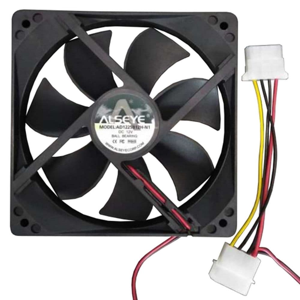 Вентилятор в корпус ALSEYE AD1225B12H-N1 FAN 120mm, 3200rpm, 102.9 CFM, Molex, подшипник, 48dBa OEM
