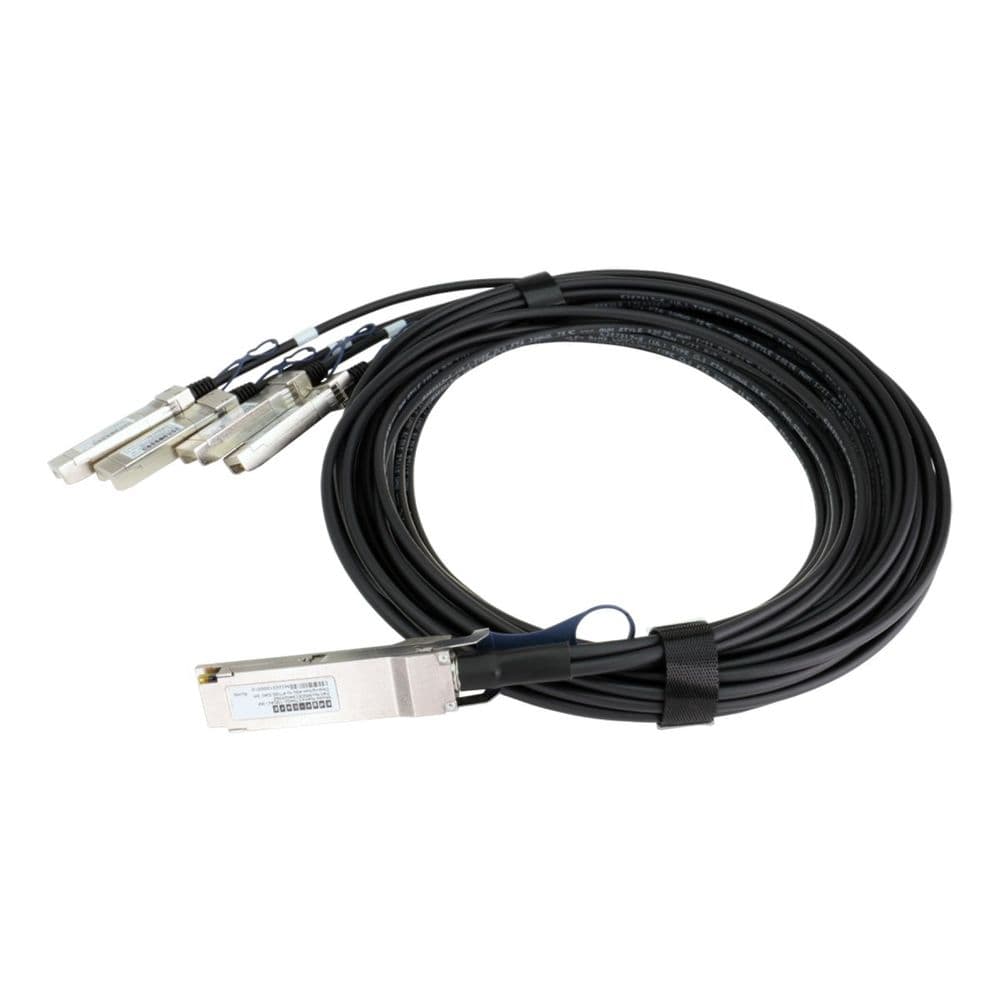 Кабель Edge-corE 40G QSFP+ to 4 x 10G SFP+ DAC Breakout Cable with 3M