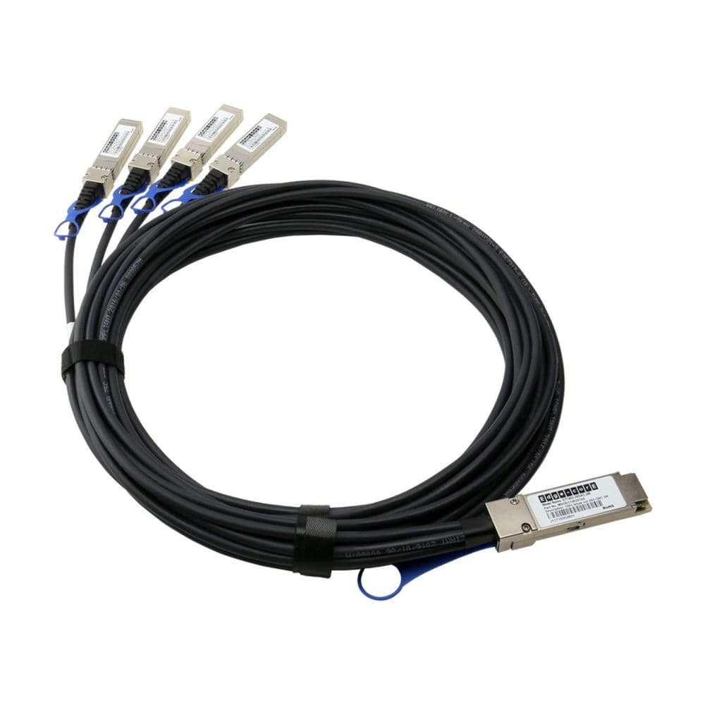 Кабель Edge-corE 100 Gbps QSFP28 to 4 x 25G SFP28 DAC cable with 1M 30AWG
