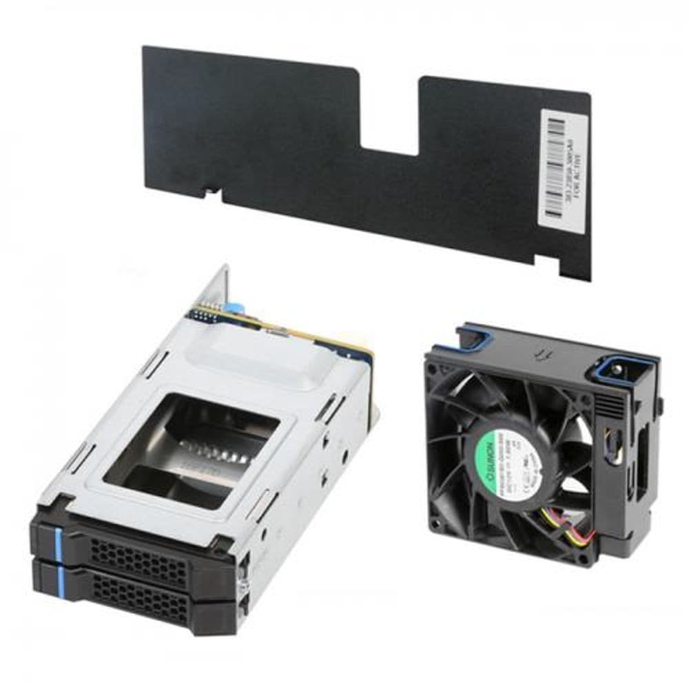 Комплектующие корпусов Chenbro «38423811-3102A0 One 2-bay 2.5» OS HDD Cage, One Hot-swap Fan and One Simple-designed Air Duct» (Redundant PSU Version Only)