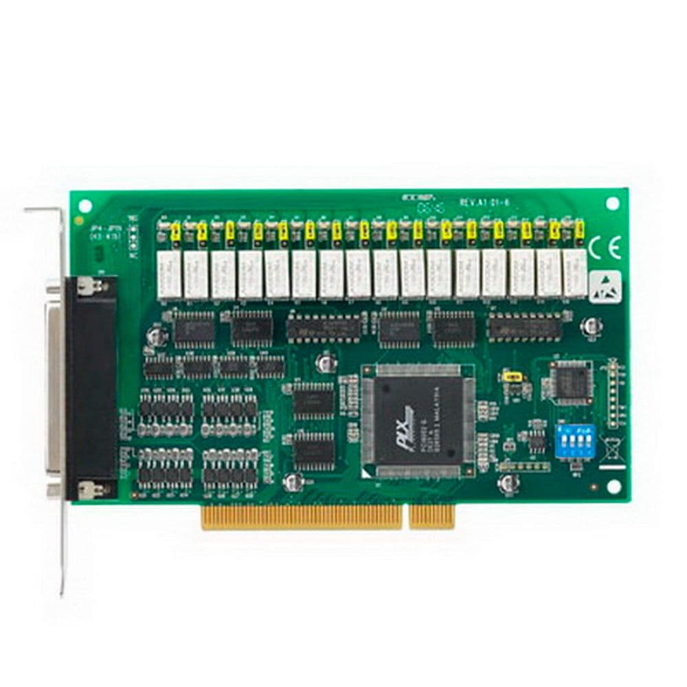 Плата интерфейсная Advantech PCI-1762-BE релейного ввода-вывода, 16 каналов, Relay & 16 каналов, Isolated DI Card Advantech