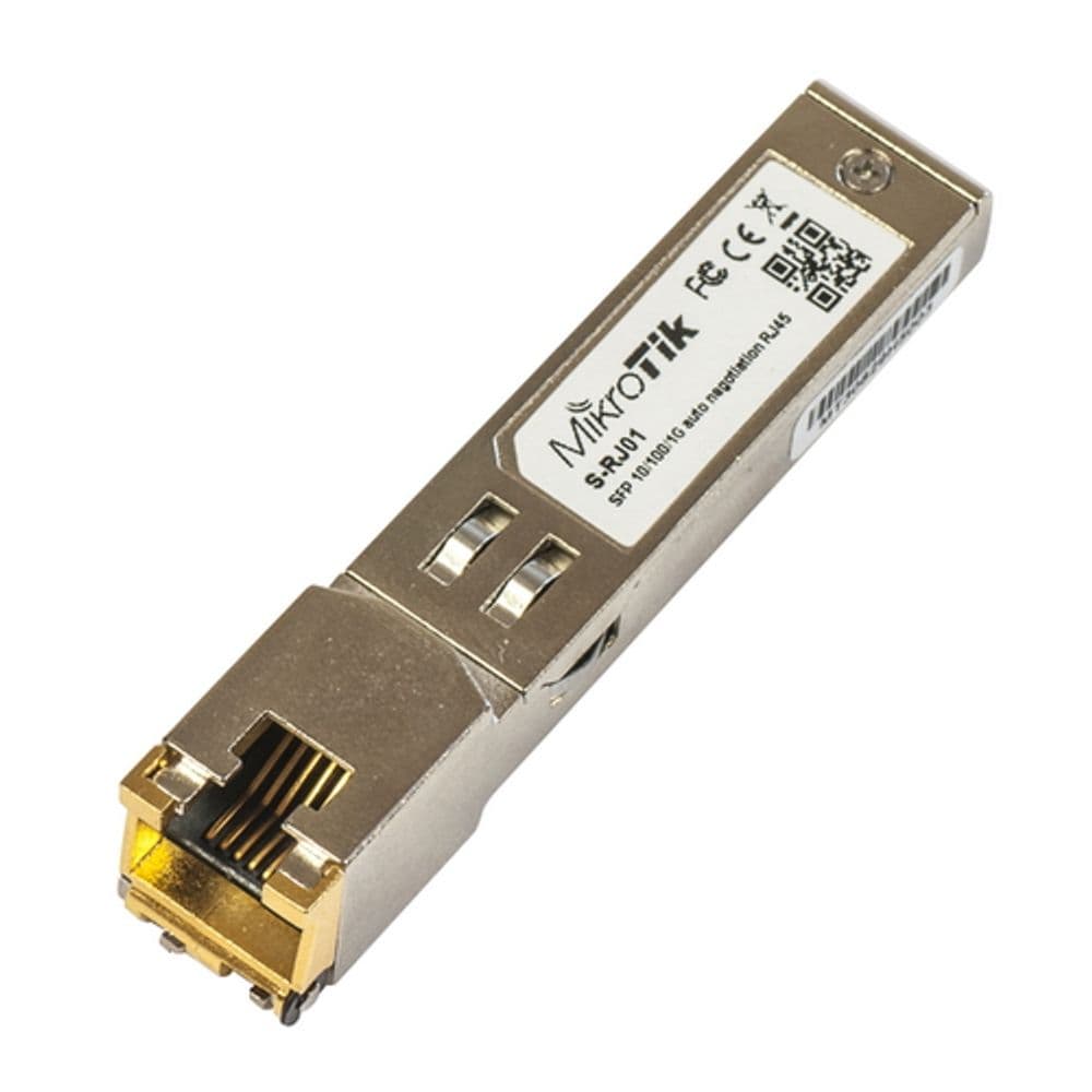 Трансивер MIKROTIK S-RJ01 RJ45 SFP 10/100/1000M copper module
