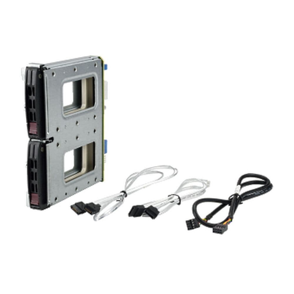 Комплектующие корпусов SuperMicro «MCP-220-84610-0N Дисковая корзина 1»W x 6.7»H x 6»D (25mm x 170 x 152mm) 2x 2.5» Drive Bays 2x Hot-swap SAS/SATA Hard Drives