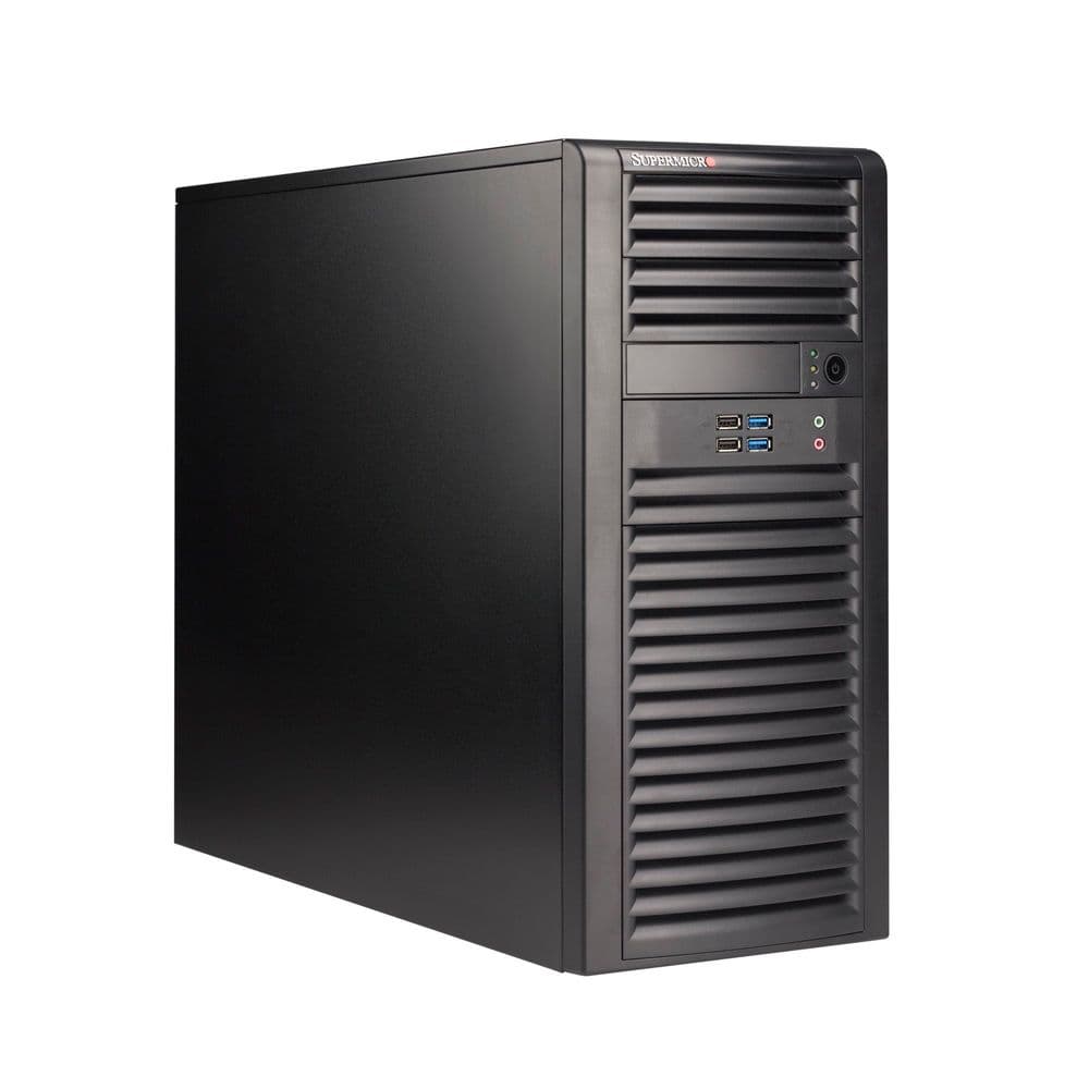 Корпус SuperMicro Midi-tower CSE-732D4-500B Black E-ATX 500W, 24+8+8 pin, 24+8+4 pin, 24+8 pin, 24+4 pin