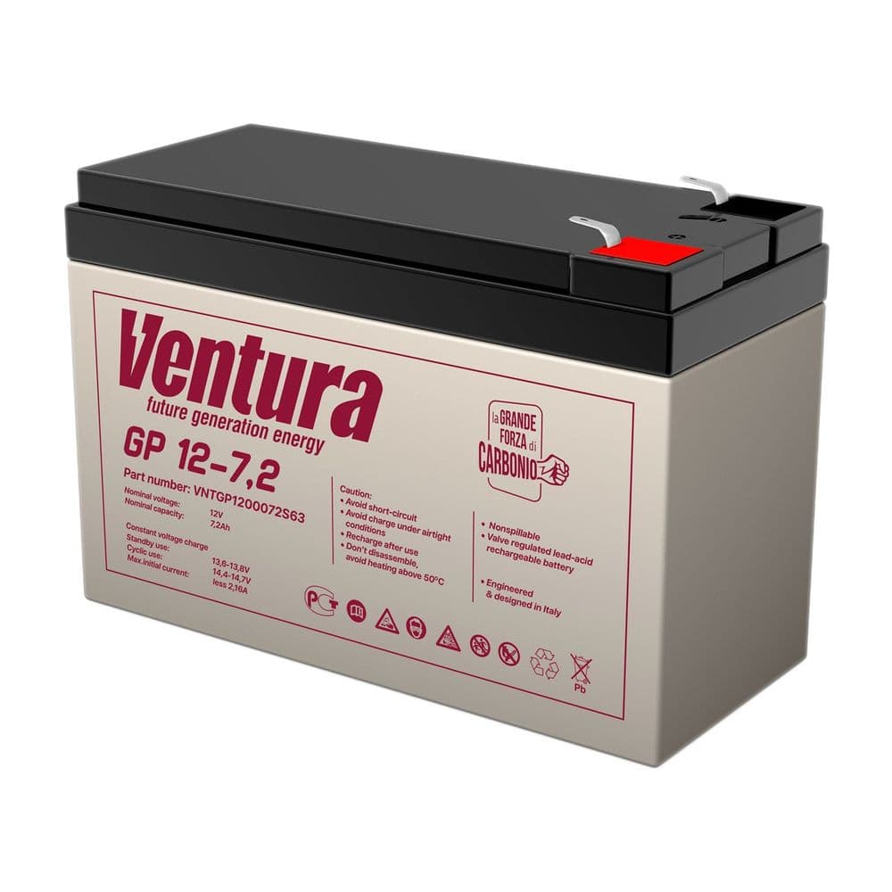 Батарея для ИБП Ventura GP 12-7.2 12В, 7Ач