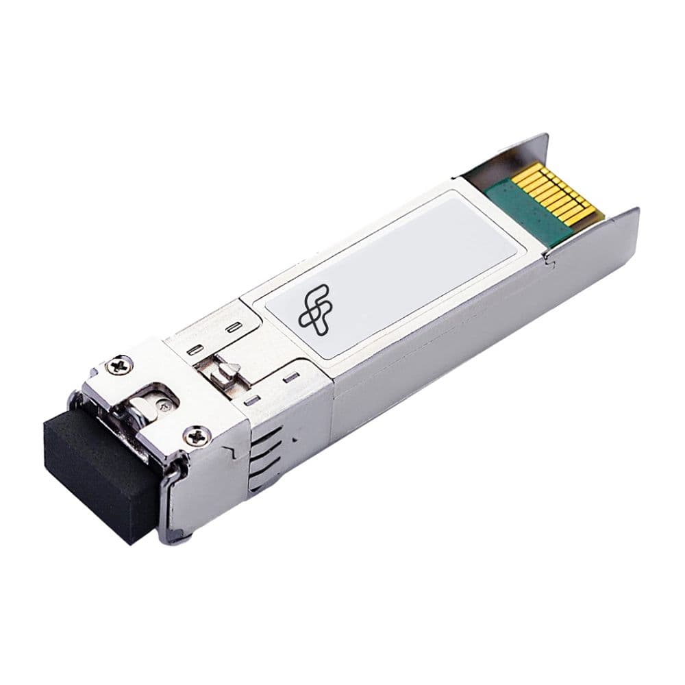 Волоконно-оптический приемопередатчик Fibertrade FT-SFP+-WDM-ER-60-A-D Трансивер 10G, SFP+, SMF 60km, 1490/1550 нм Cooled EML-лазер и APD-приемник, OEM