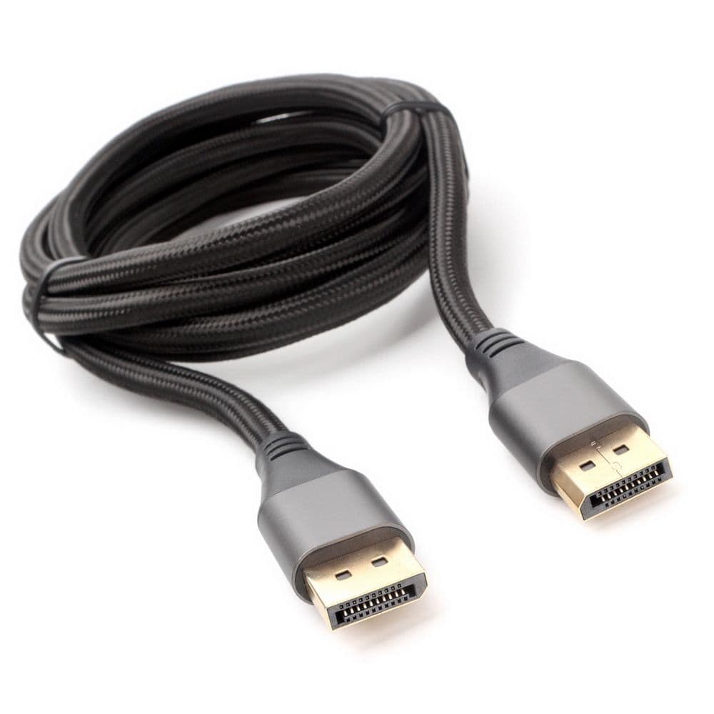 Кабель DisplayPort Cablexpert CC-DP8K-6 v1.4, 1.8м, 20M/20M, нейлоновая оплетка, метал. разъемы, пакет6
