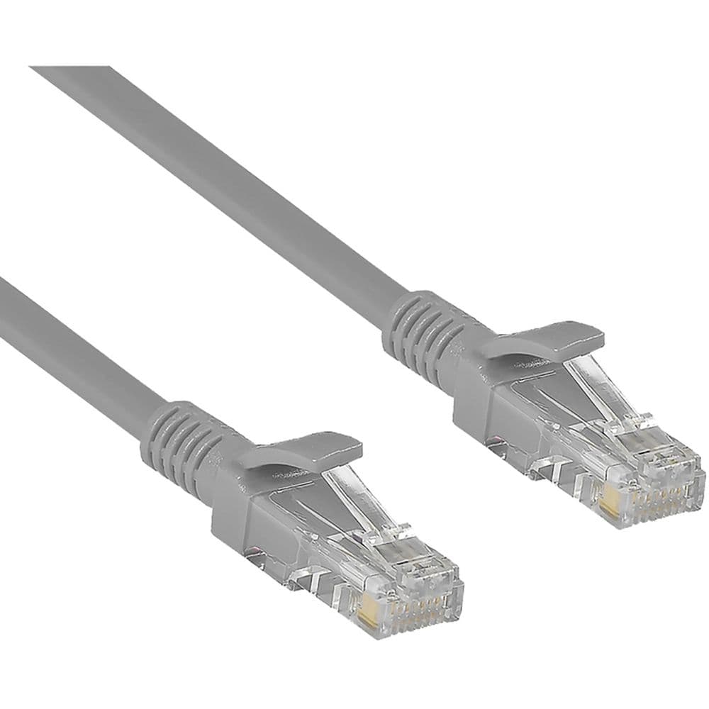 Кабель Exegate Патч-корд UTP-RJ45-RJ45-5e-3M-GY, UTP, cat.5e, 3м, серый