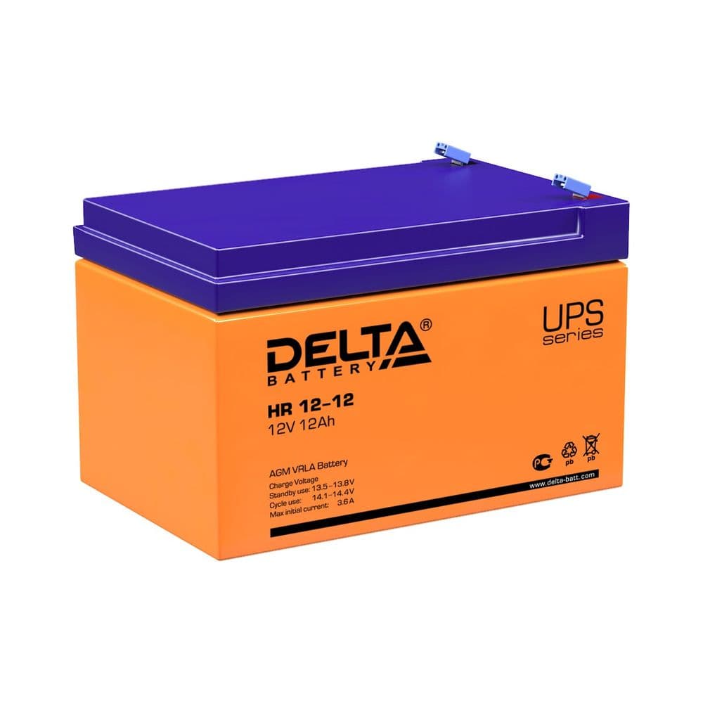 Аккумуляторная батарея Delta HR 12-12