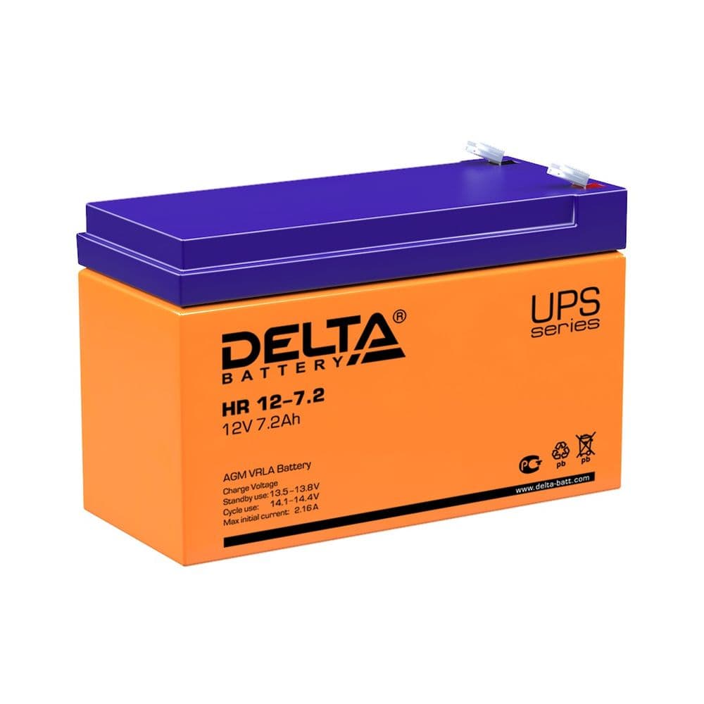 Аккумуляторная батарея Delta HR 12-7.2