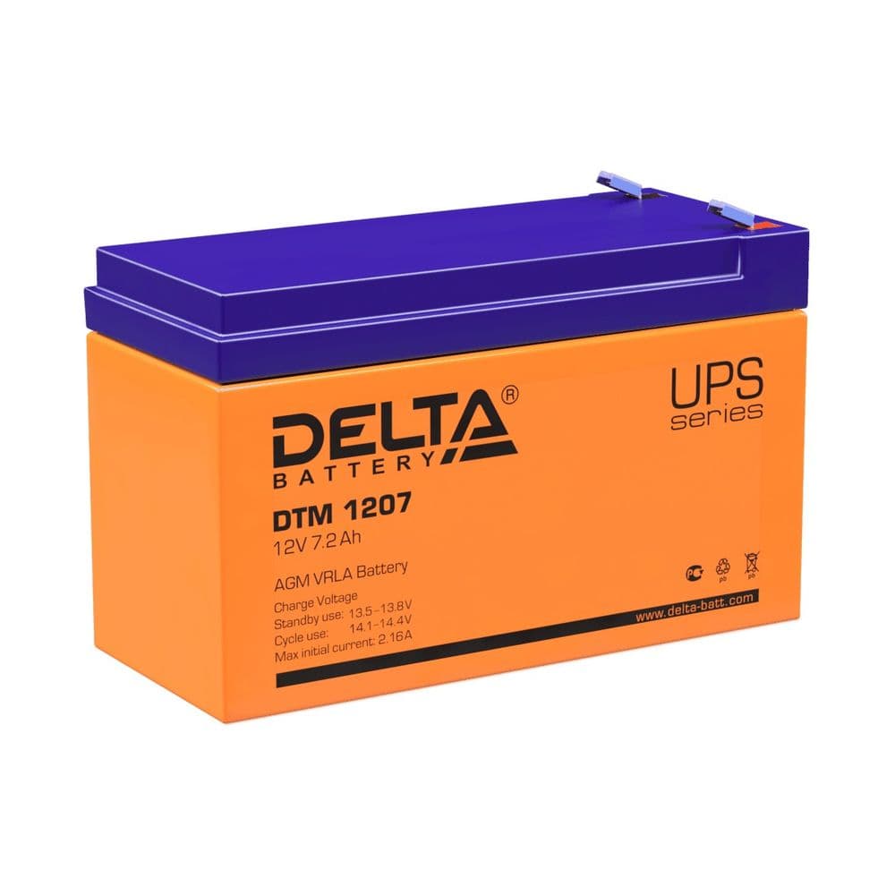Аккумуляторная батарея Delta DTM 1207
