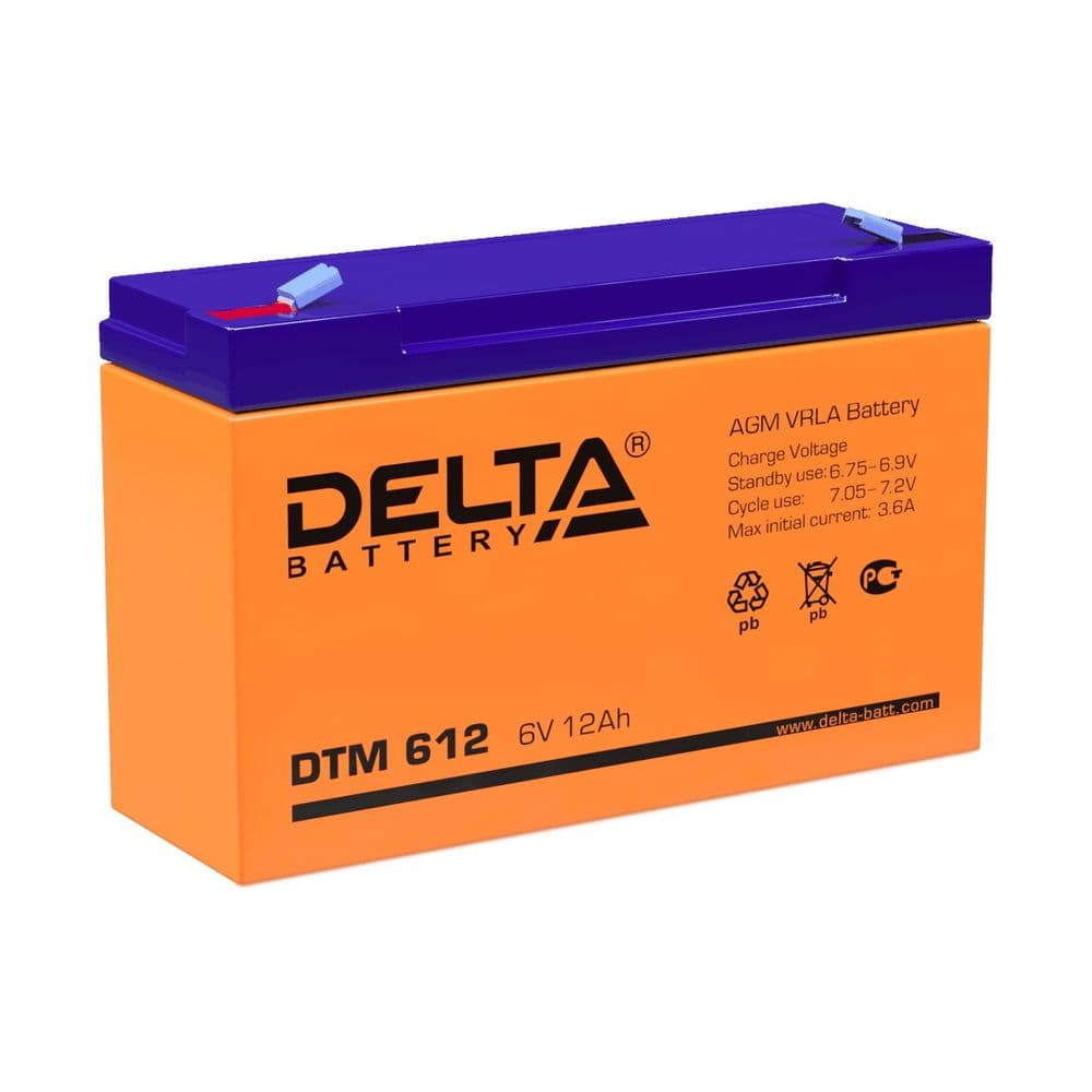 Аккумуляторная батарея Delta DTM 612