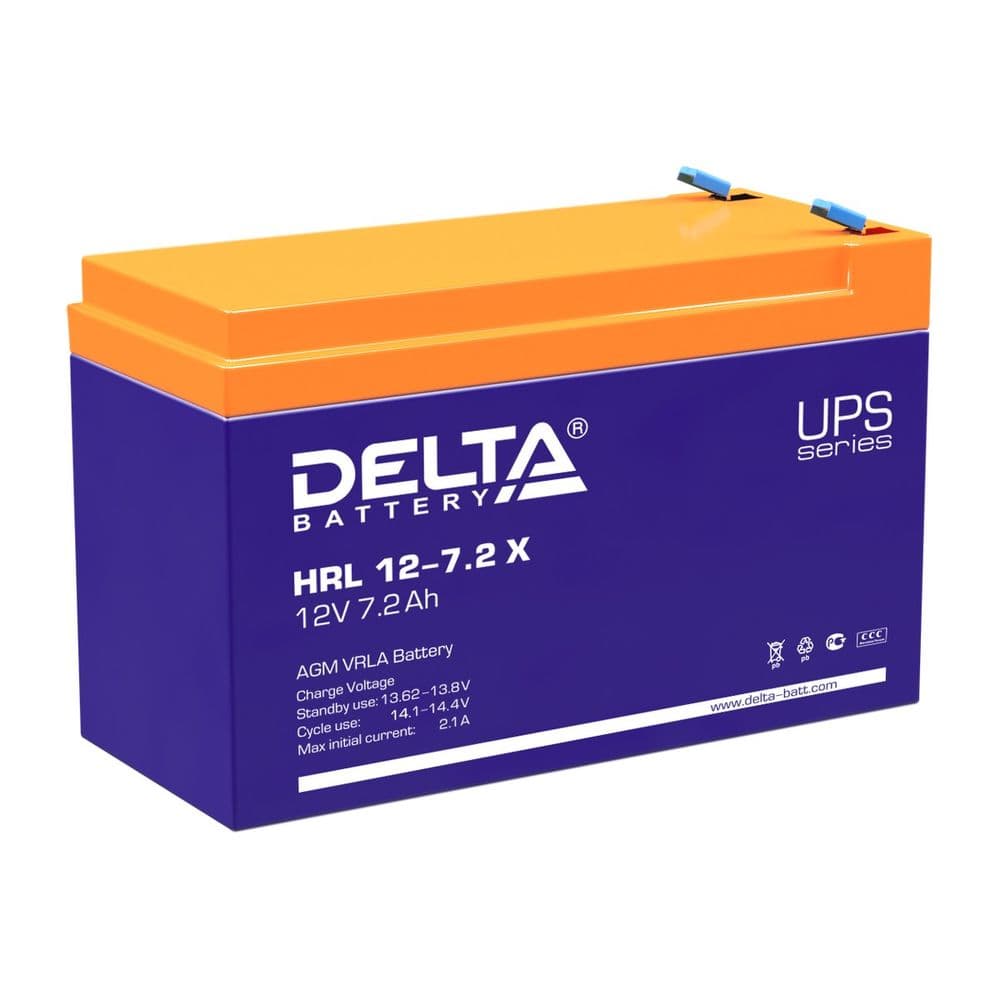 Аккумуляторная батарея Delta HRL 12-7.2 X