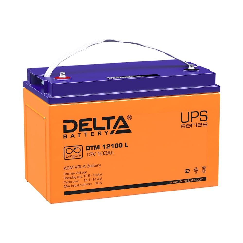 Аккумуляторная батарея Delta DTM 12100 L