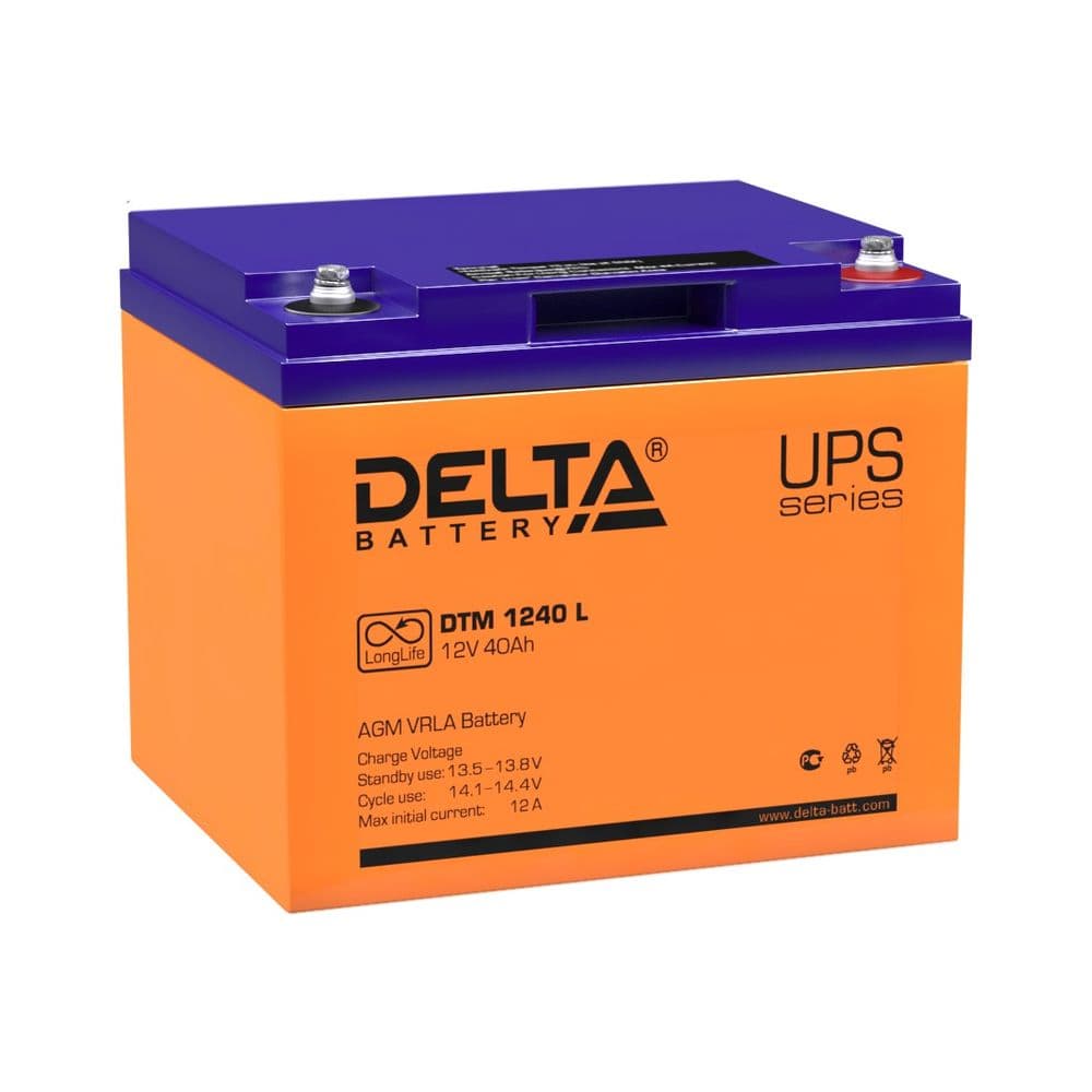 Аккумуляторная батарея Delta DTM 1240 L