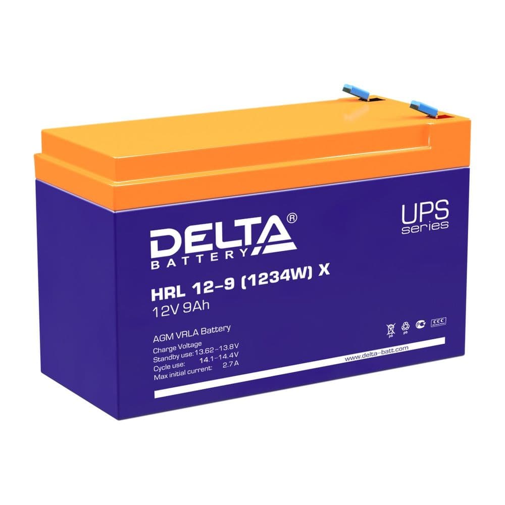 Аккумуляторная батарея Delta HRL 12-9 X