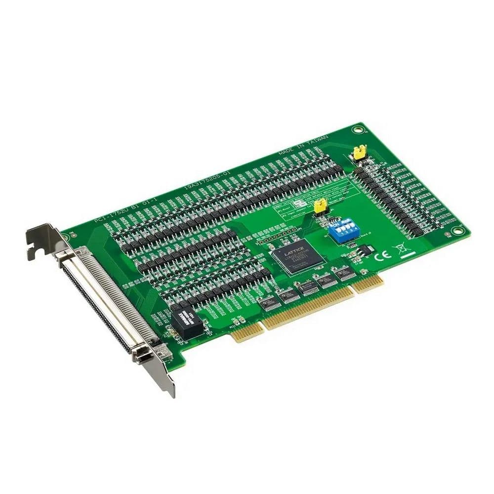 Плата интерфейсная Advantech дисретного вывода Advantech PCI-1752U-BE Advantech 64 канала, Isolated Digital Output Card (Sink)