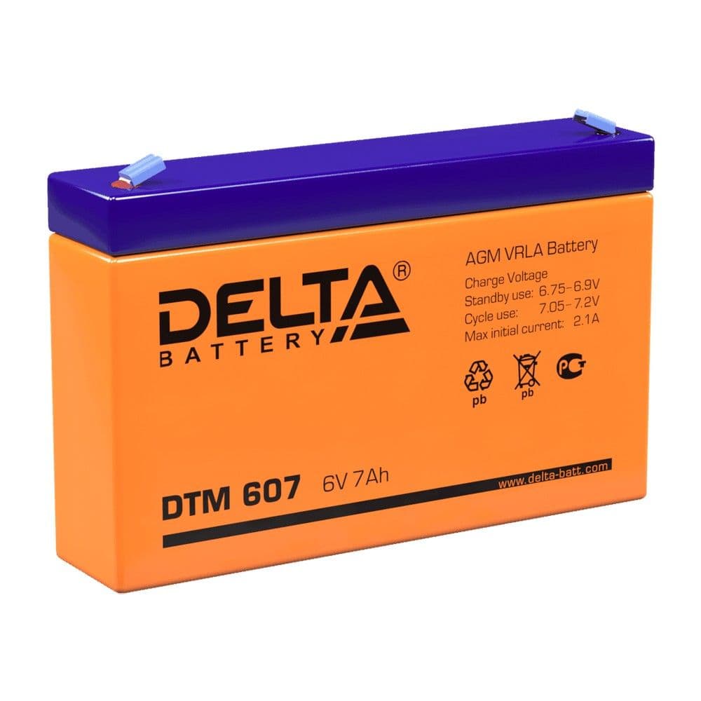 Аккумуляторная батарея Delta DTM 607