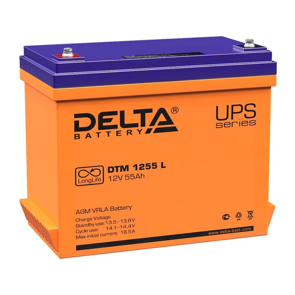 Аккумуляторная батарея Delta DTM 1255 L