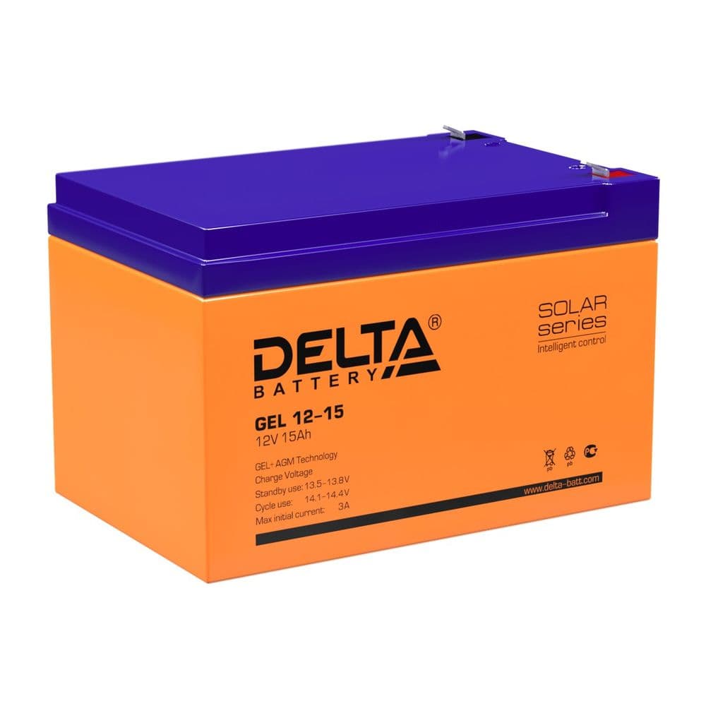 Аккумуляторная батарея Delta GEL 12-15
