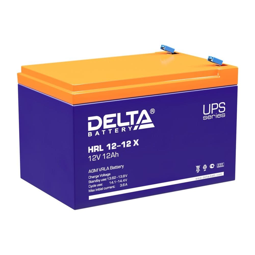 Аккумуляторная батарея Delta HRL 12-12 X