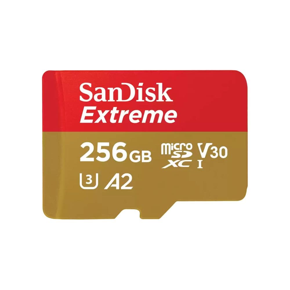 Карта памяти SanDisk Extreme microSD UHS I Card 256GB |SDSQXAV-256G-GN6MN|