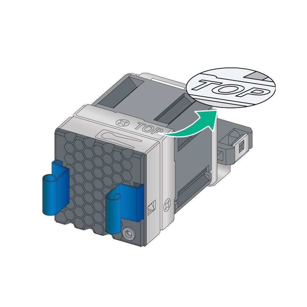 H3C Вентилятор в корпус LSPM1FANSA Fan Module (SW, 4028, Fan Panel Side Intake Airflow)