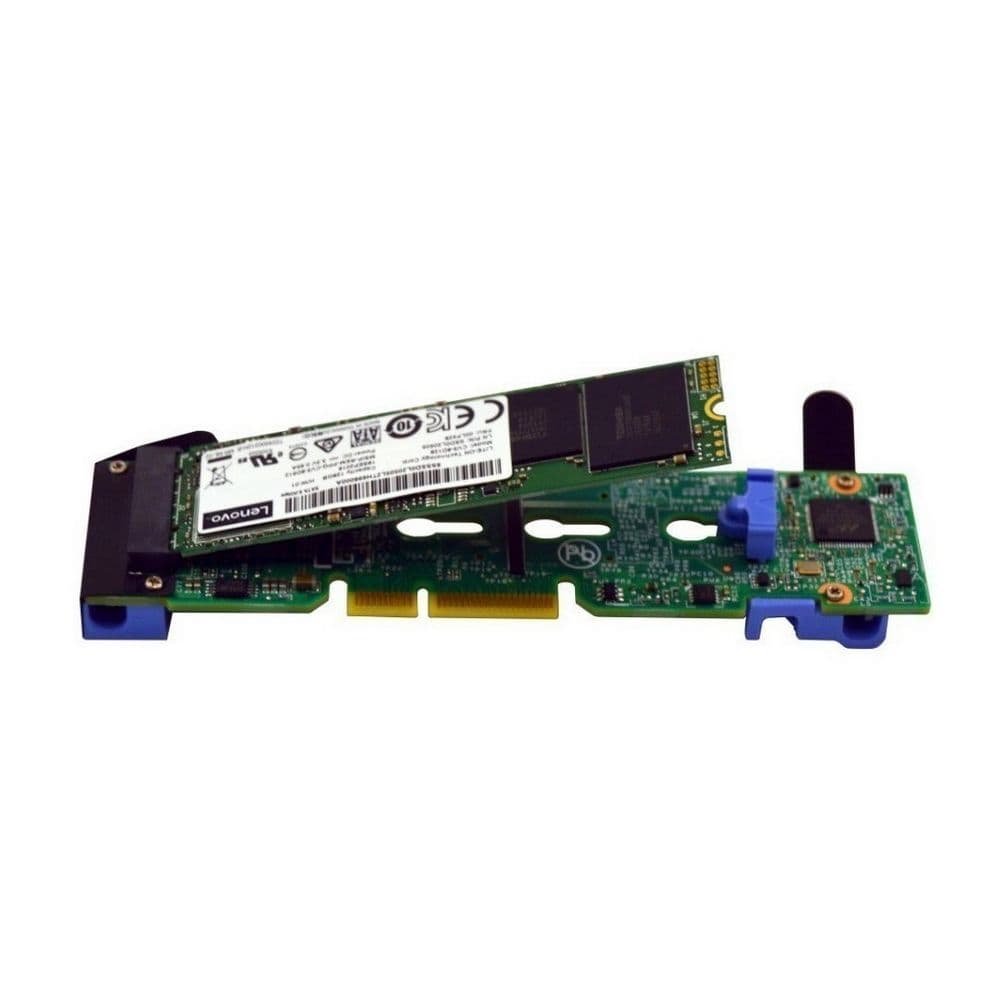 Комплектующие корпусов Kit Lenovo ThinkSystem M.2 SATA/NVMe 2-Bay Enablement Kit