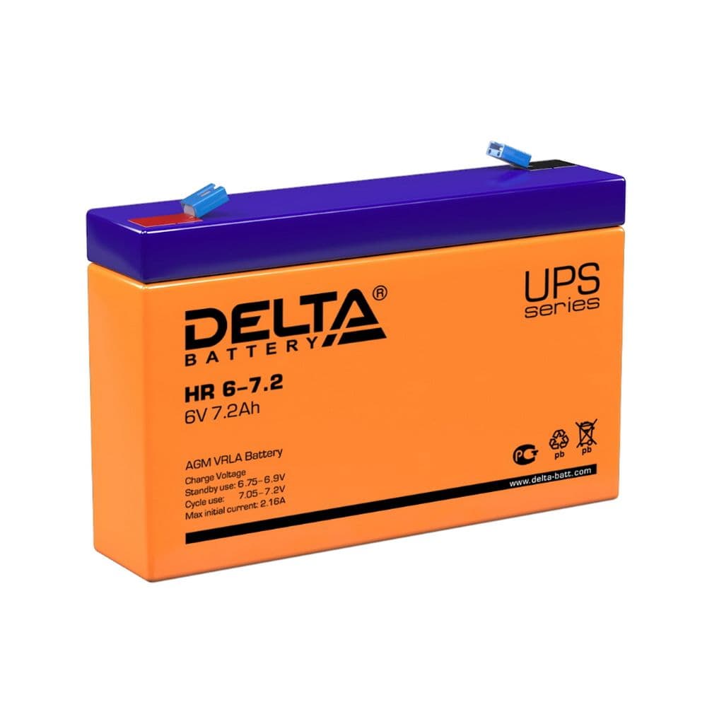 Аккумуляторная батарея Delta HR 6-7.2