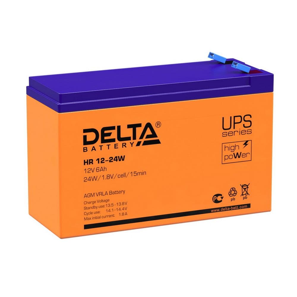 Батарея DELTA HR 12-24 W Delta Аккумуляторная