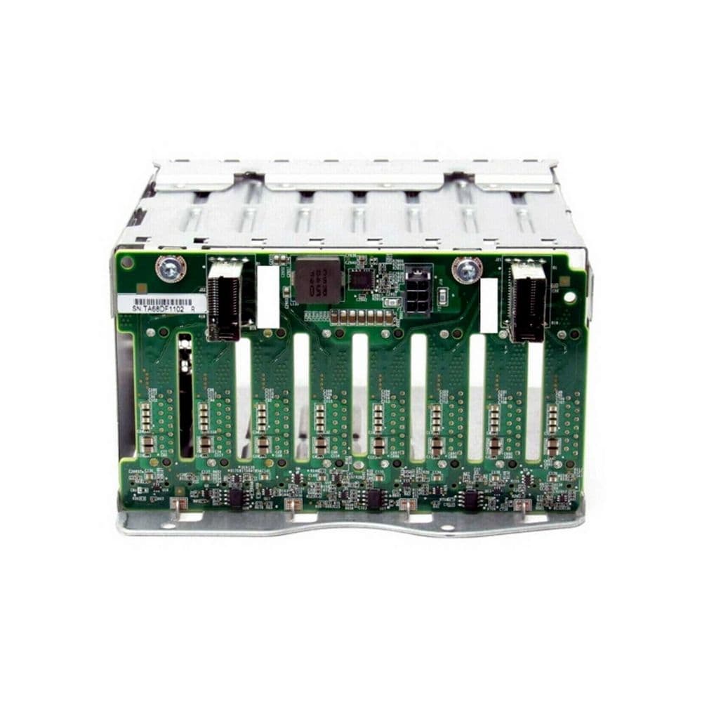 Комплектующие корпусов Cage Kit HPE ProLiant DL38x Gen10 Plus 8SFF SAS/SATA to Tri-Mode Controller Backplane Kit