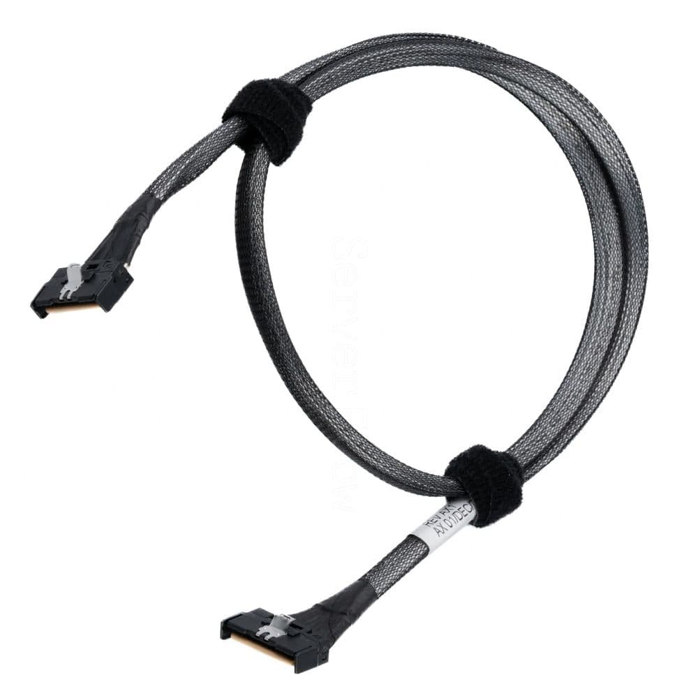 Кабель JPC P7321GB00600-5 Cable MCIO x8 74P (STRAIGHT TYPE) -TO- MCIO x8 74P (STRAIGHT TYPE), 85 Ohm, L:60cm