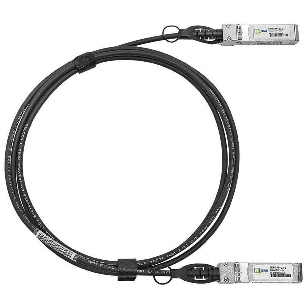 Кабельная сборка SNR Direct Attach Twinax Cable (DAC), SFP28 25Gb, 1м, SNR-SFP28-DA-1