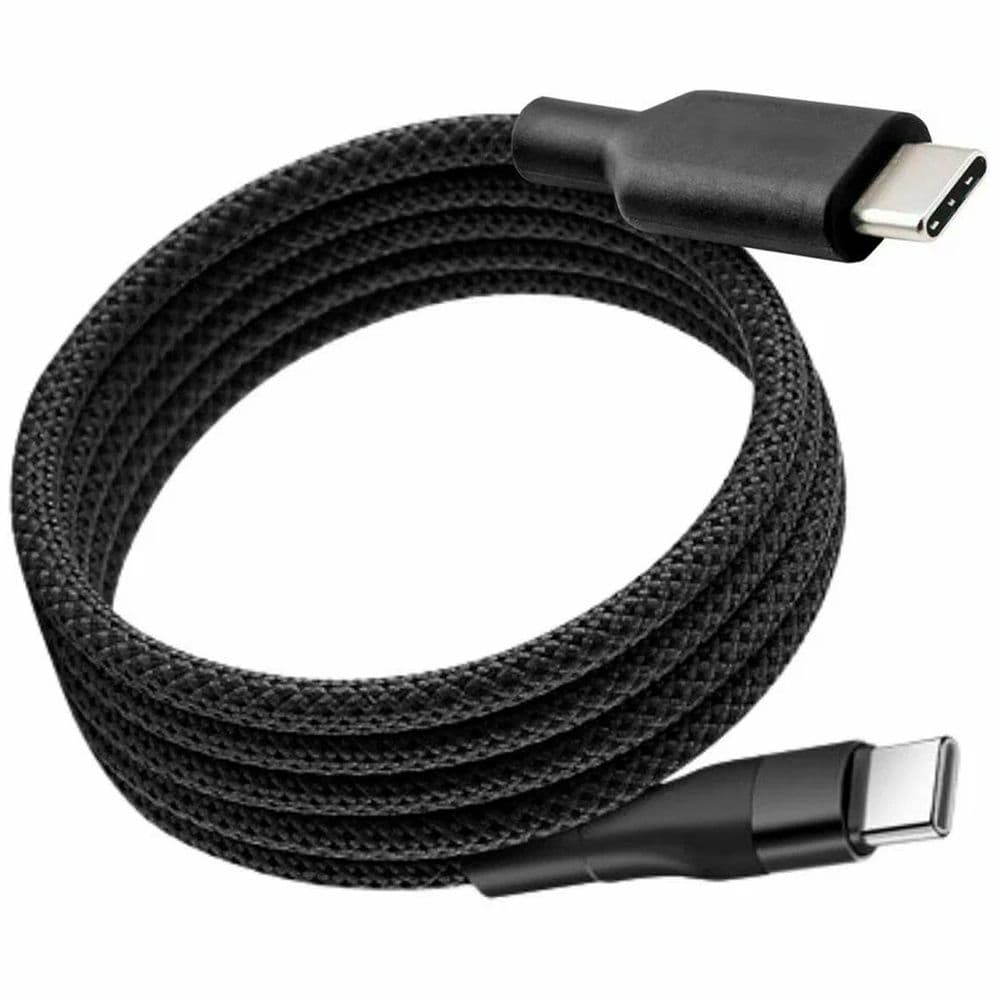 Кабель для зарядки SmartiNext Type-C - Type-C магнитный, черный SN-CM-TCTC, Длина: 1 м., Поддержка быстрой зарядки 66 Вт: Да, PD3.0: Да, QC 3.0: Да, Нейлоновая оплетка: Да, 5-ти контактный кабель: Да, Скорость передачи данных: до 480 Мбит/c