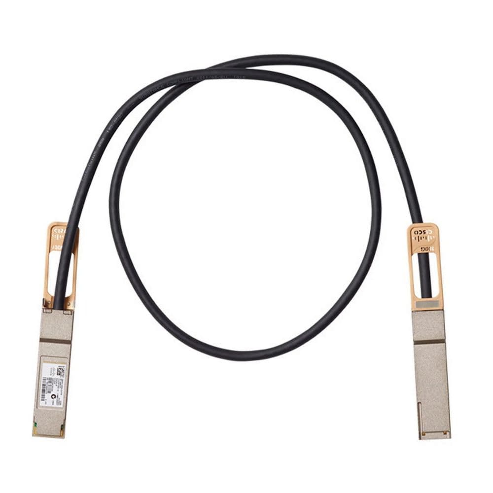 Кабельная сборка CISCO 100G QSFP28 Direct Attach Cable 1m, QSFP-100G-CU1M