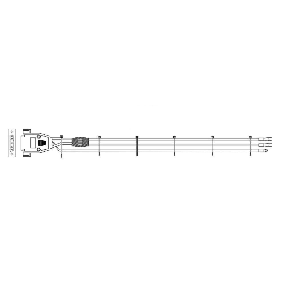 Кабель Gospower 0504-18030040, Power cable DC 3m