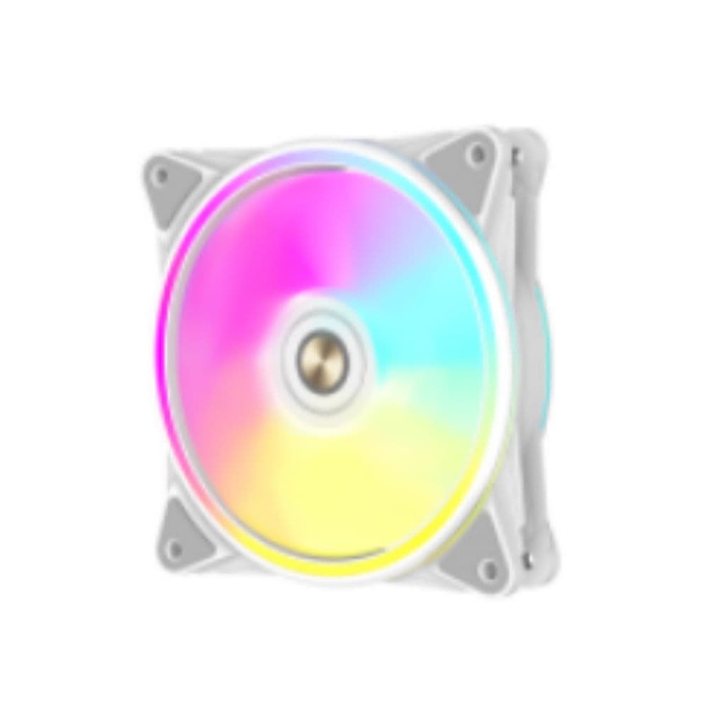 Вентилятор в корпус ALSEYE HALO PRO Bad Pack W FAN 120mm, hydraulic,800~2100rpm, max 51.87CFM, max 26dBA, ARGB. PWM, White, RTL
