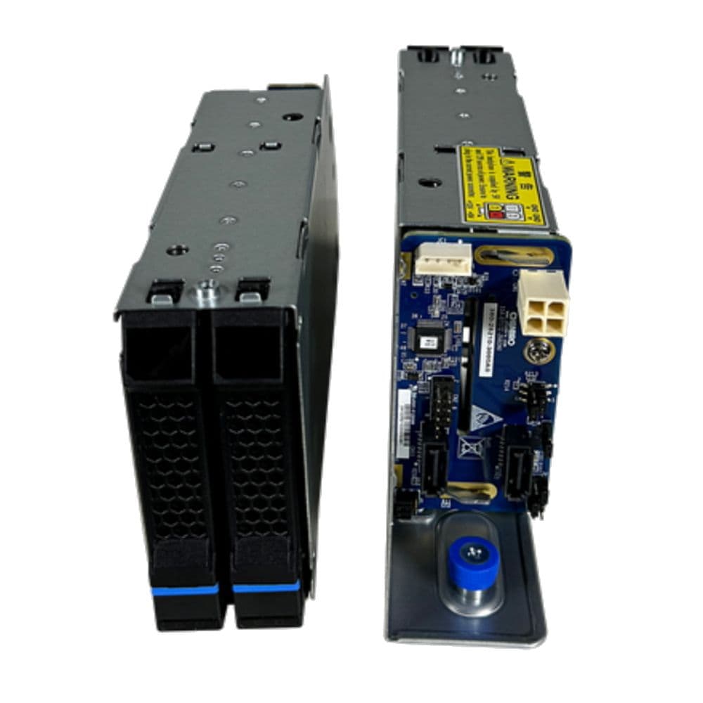 Комплектующие корпусов Chenbro 384-PCB00094B0A0 AS'Y COMPONENTRM2520603,2.5" HDD CAGE AS'Y+BP,BULK,42PCS/12CTN/PALLET,REV.A00,2.5"2BAYSAS/SATA GEN3,W/HDD TRAY