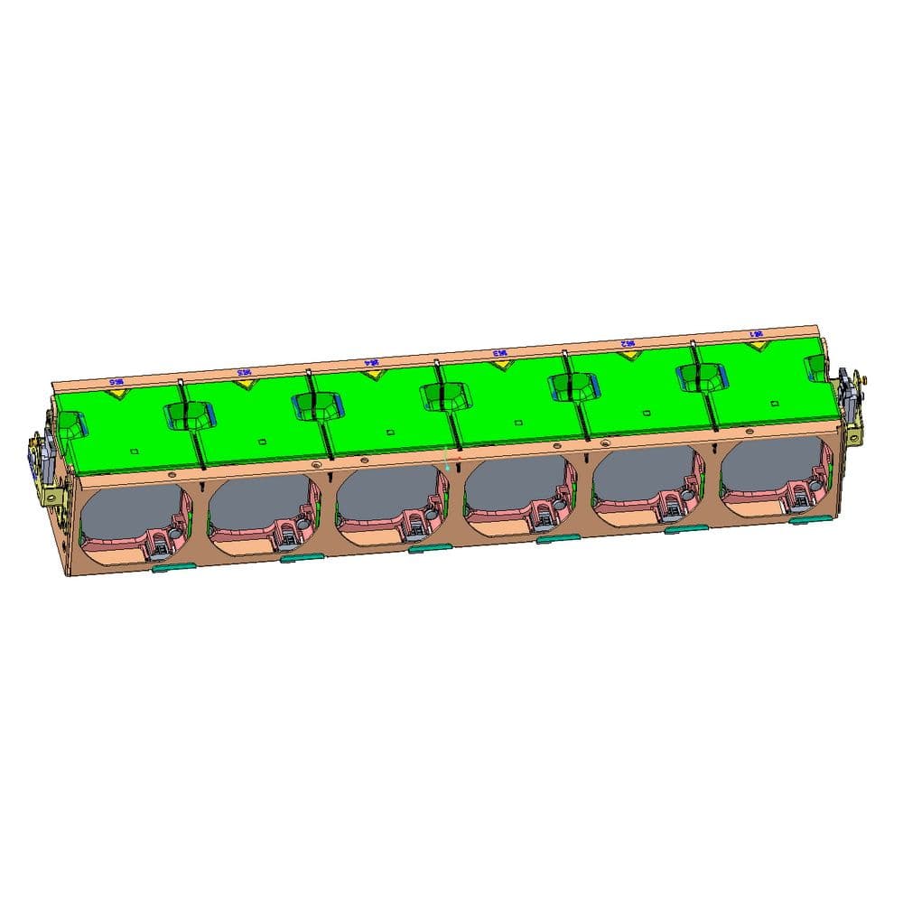 Вентилятор в корпус Chenbro 384-FAN00216B0A0 AS'Y COMPONENT,RM25124,FAN+FAN MODULE,BULK,12PCS/CTN