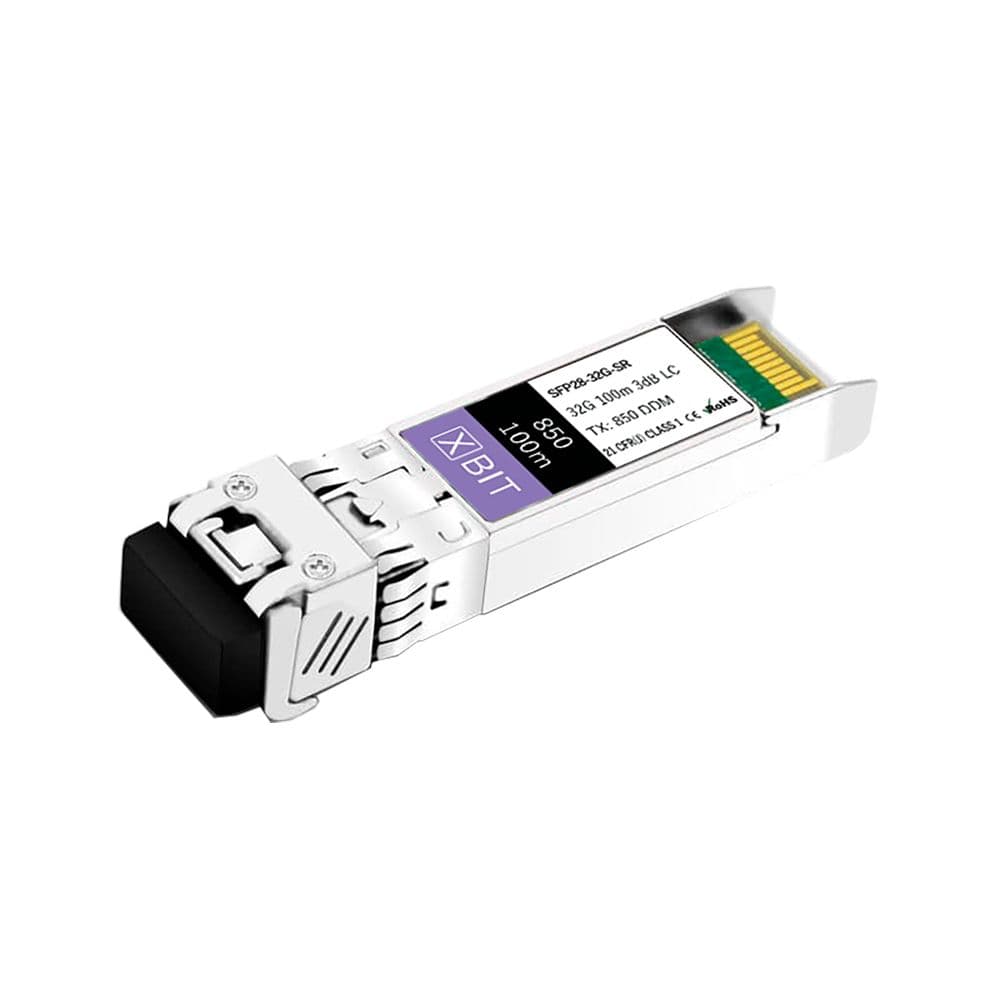 Трансивер XBIT SFP28-32G-SR SFP28, 32Gb/s, 100m, 850nm, MM, 3dB, 2LC, MMF, DDM
