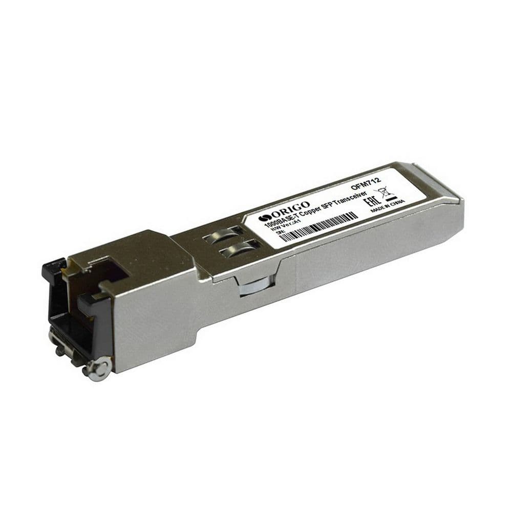 Трансивер ORIGO OFM712/A1A SFP-трансивер, 1000Base-T (RJ-45), до 100 м
